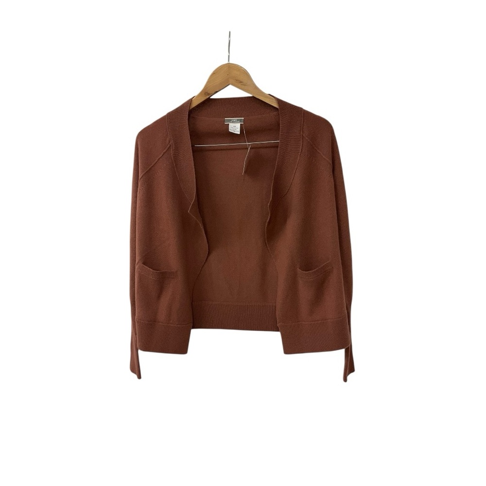 NWT Jcrew Y2K Cashmere Short Open Cardigan Maeve Rose XXS 2011